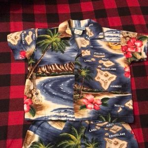 Toddler Hawaiian Set